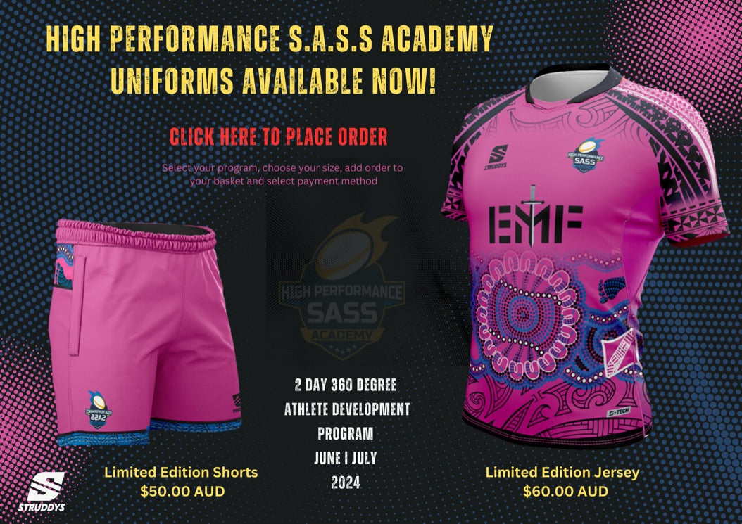 S.A.S.S Academy Jersey - Limited Edition (Pink)